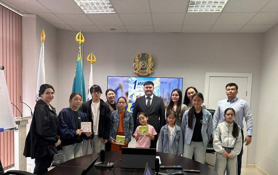 Балаларды қорғау халықаралық күніне орай «Қазақтүрікмұнай» ЖШС Жас мамандар кеңесі компания қызметкерлерінің балалары арасында «Әлем балалар көзімен» тақырыбында шығармашылық байқау ұйымдастырды